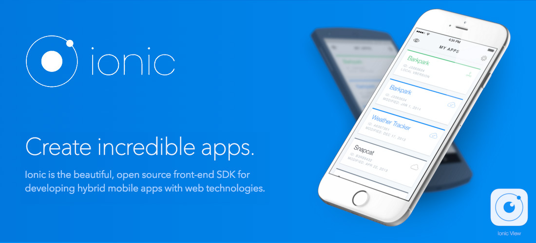 Ionic Hybrid Mobile App Entwicklung